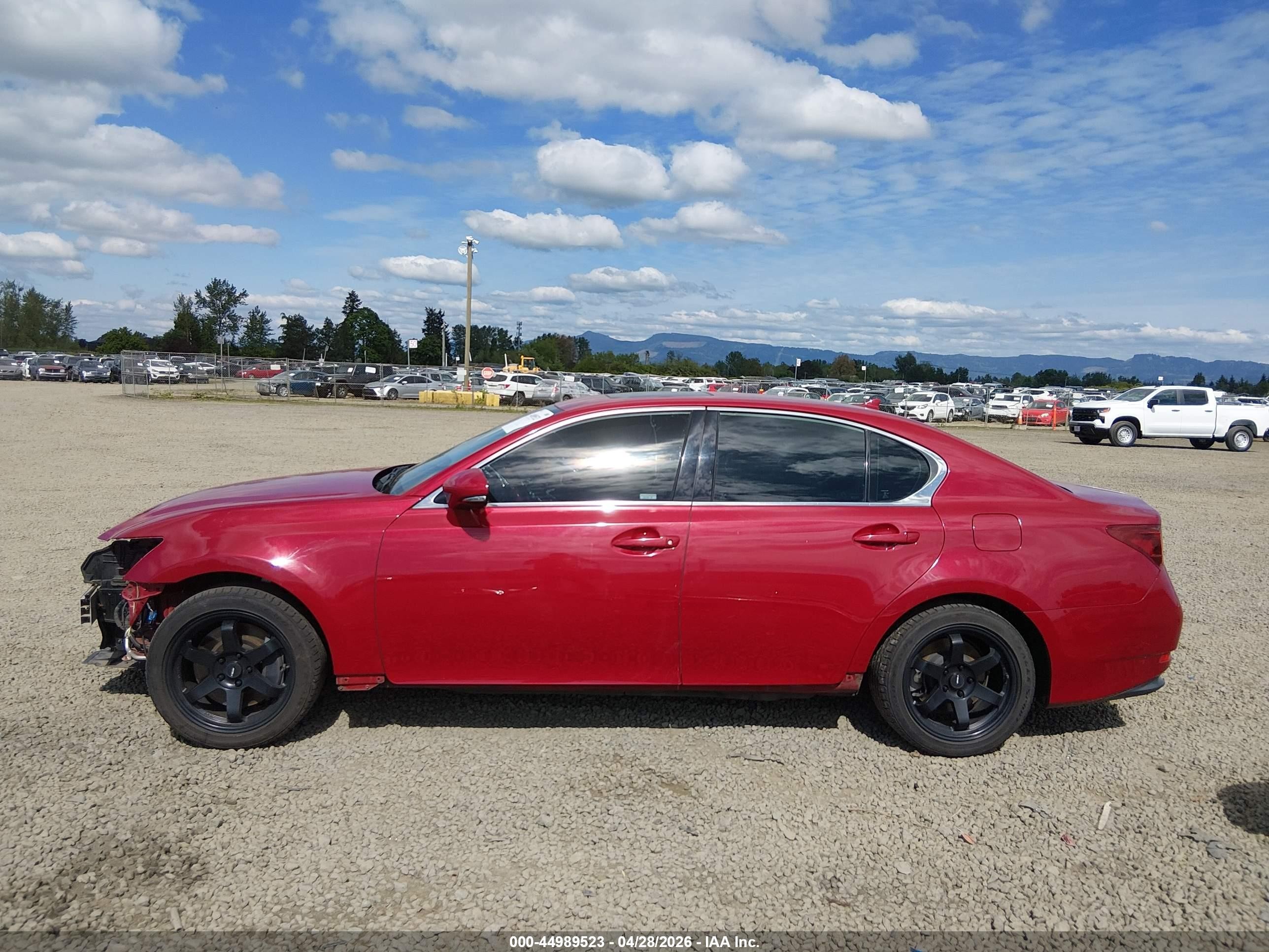 2013 Lexus Gs 450h   Red vin: JTHBS1BL1D5003089