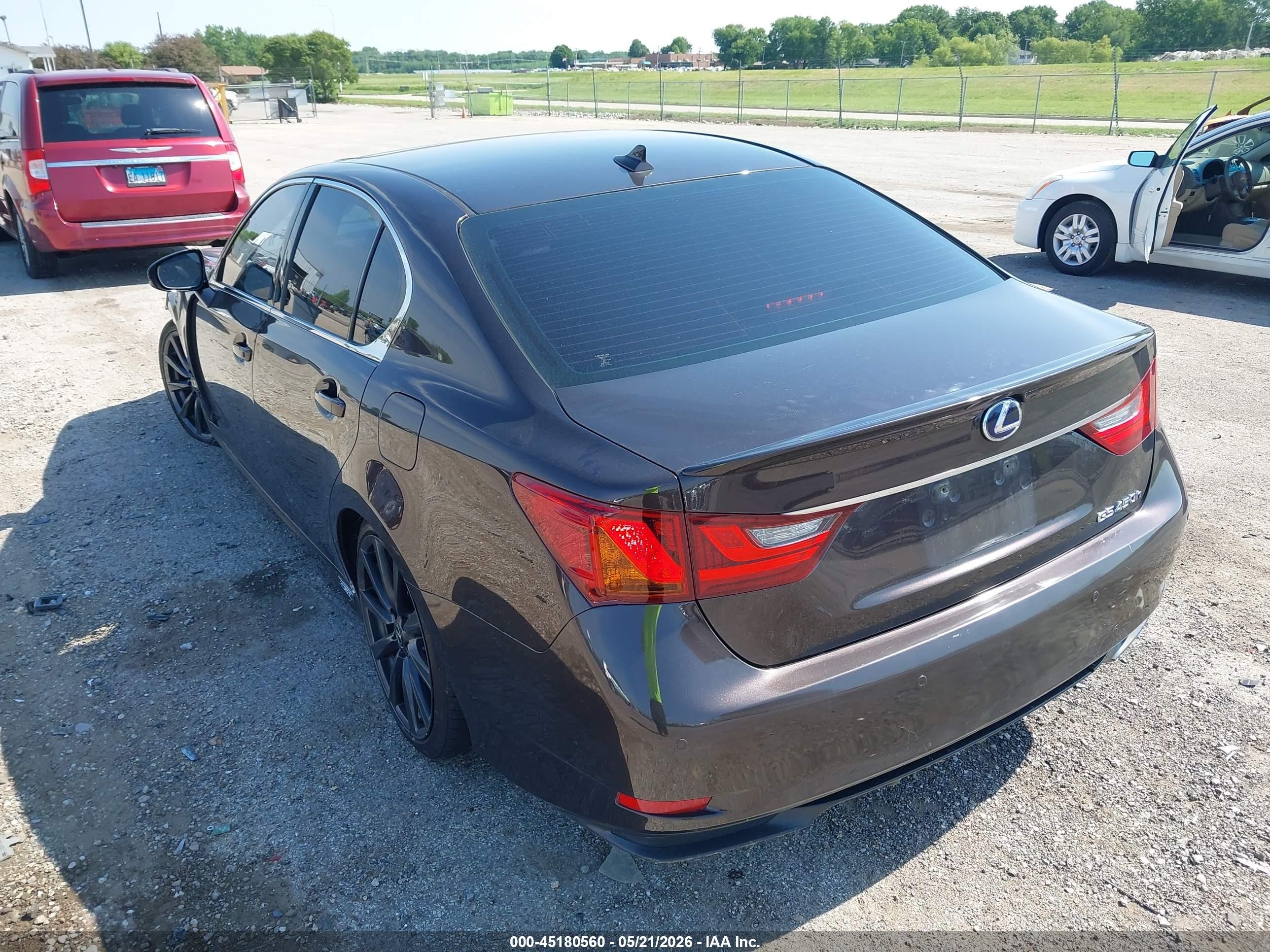 2013 Lexus Gs 450h   Brown vin: JTHBS1BL5D5001720