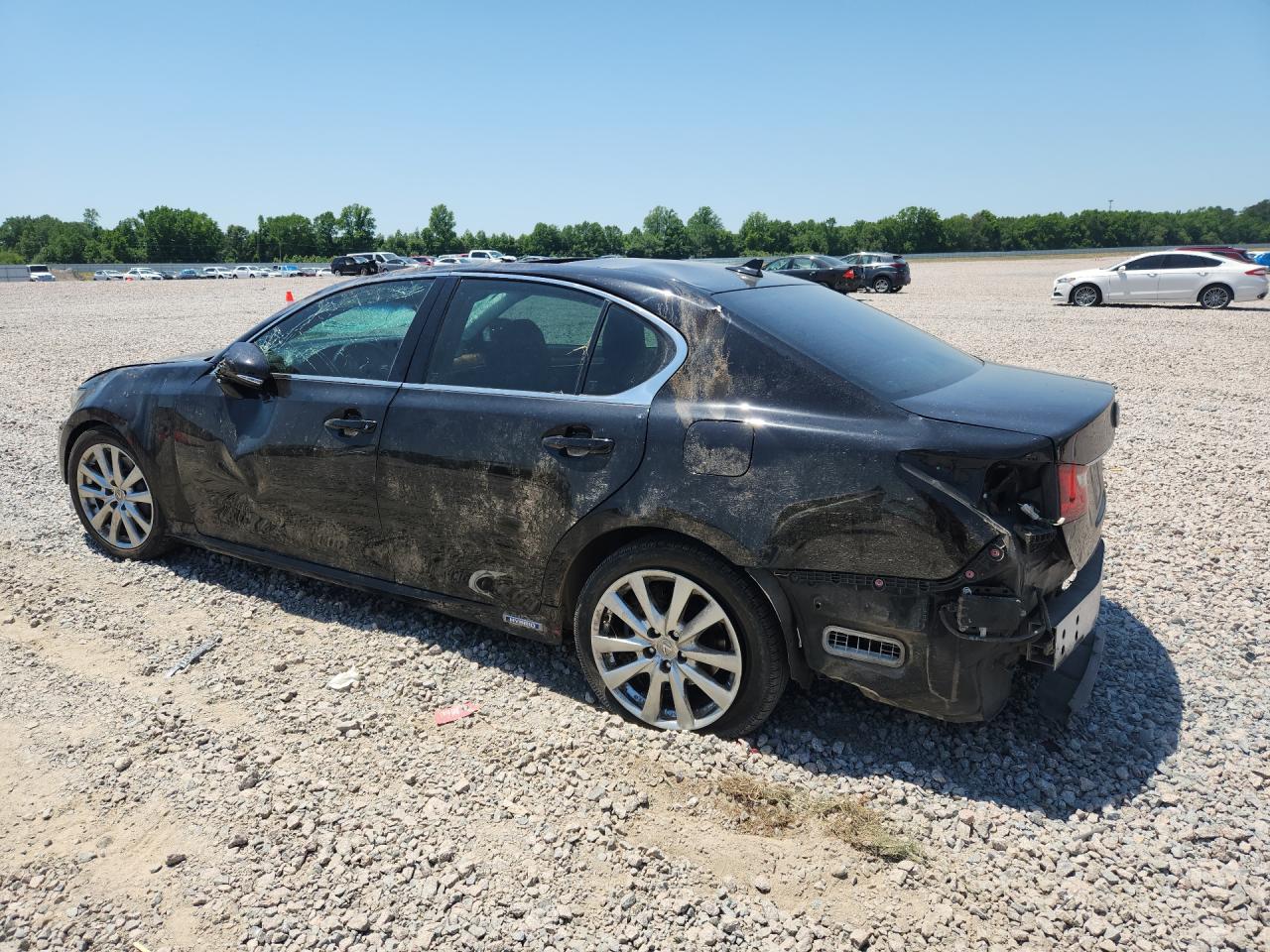 2013 Lexus Gs 450h Black vin: JTHBS1BL6D5002701