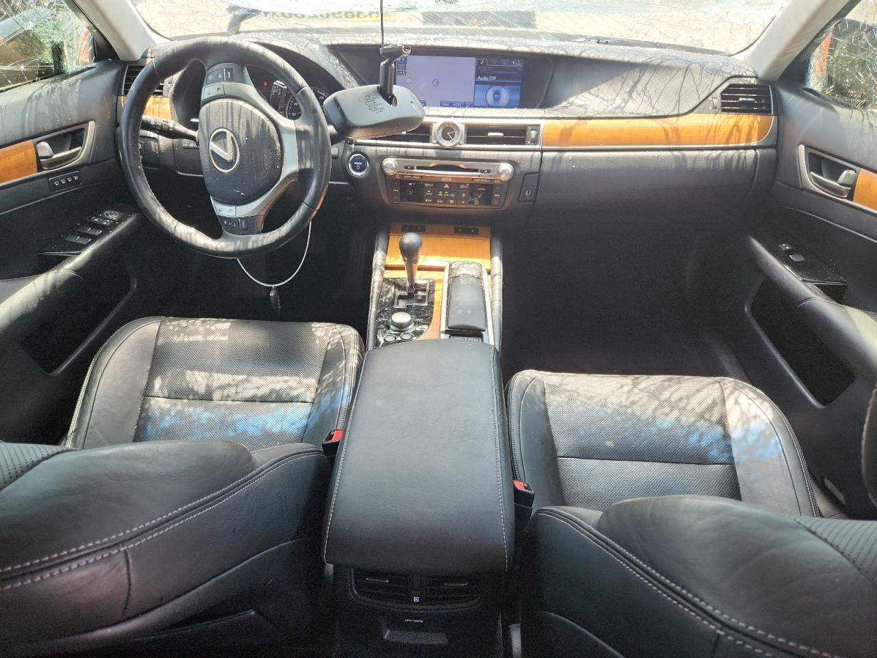 2013 Lexus Gs 450h Black vin: JTHBS1BL6D5002701
