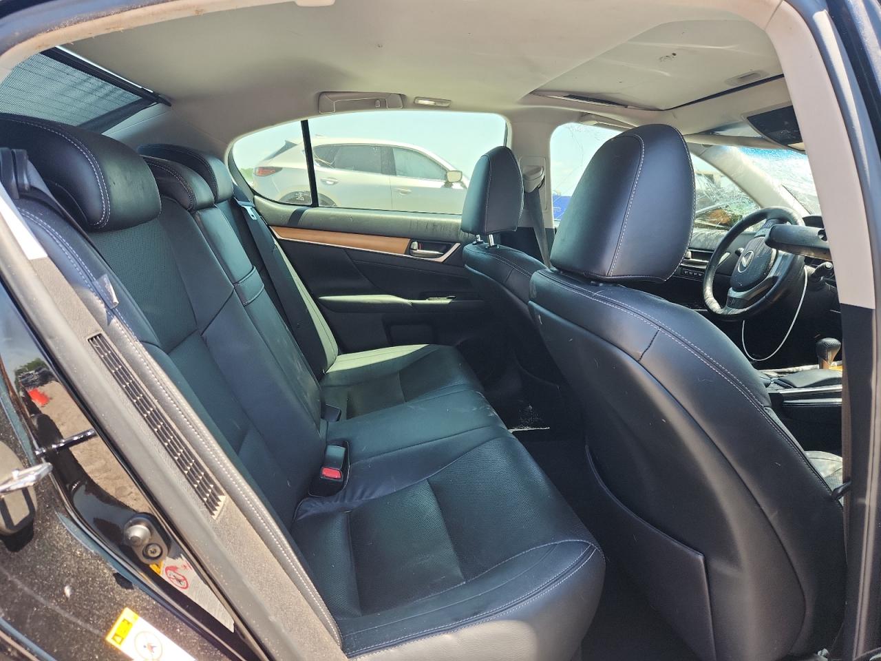 2013 Lexus Gs 450h Black vin: JTHBS1BL6D5002701