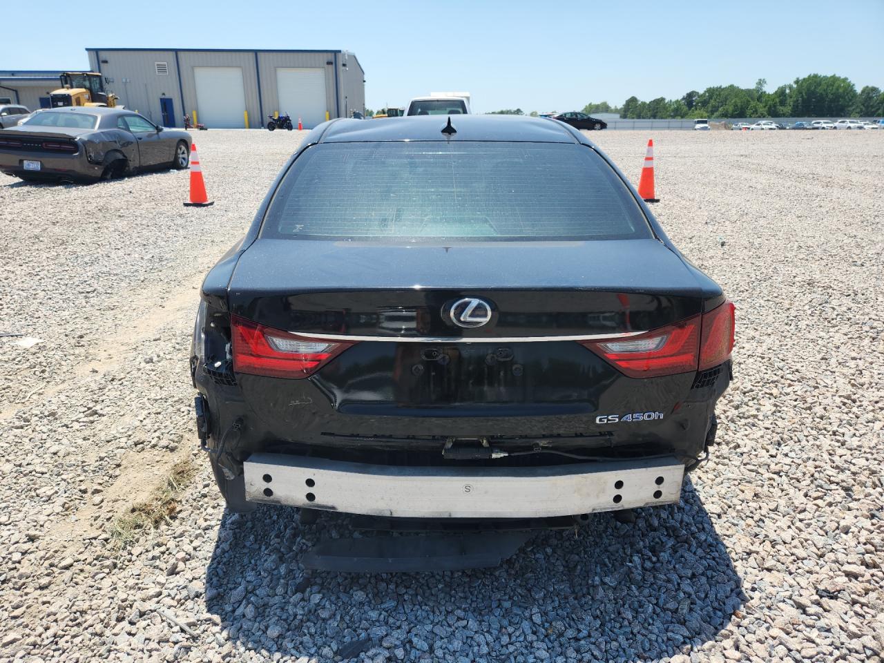 2013 Lexus Gs 450h Black vin: JTHBS1BL6D5002701