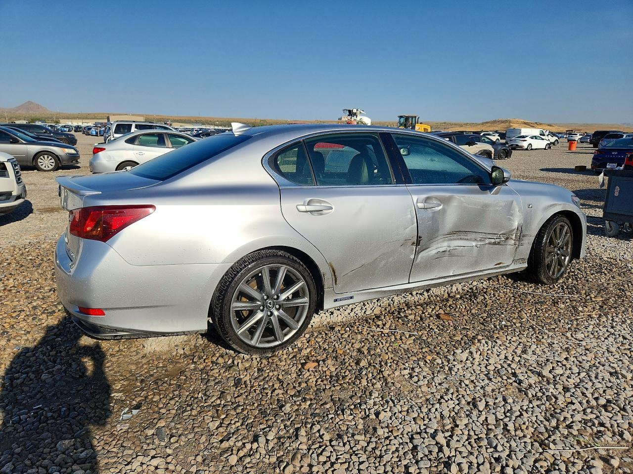 2015 Lexus Gs 450h Silver vin: JTHBS1BLXFA000279