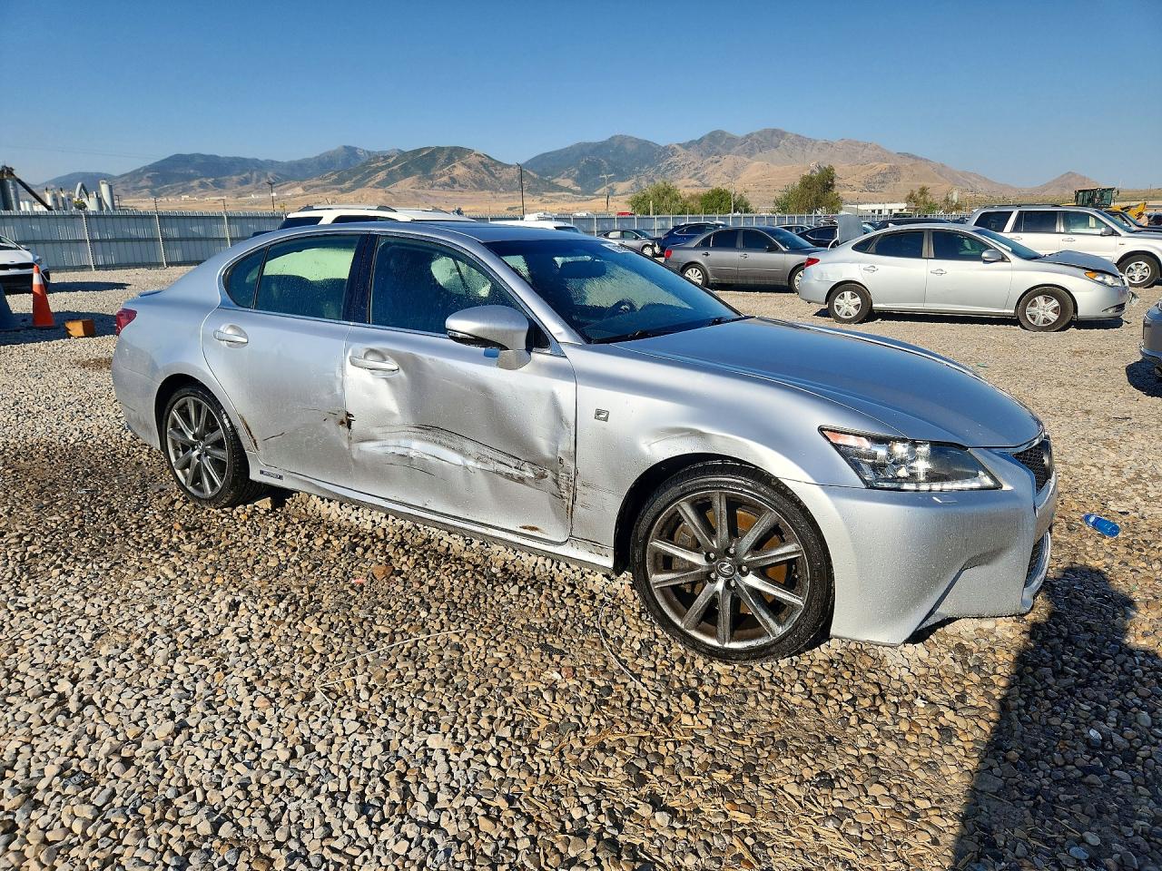 2015 Lexus Gs 450h Silver vin: JTHBS1BLXFA000279