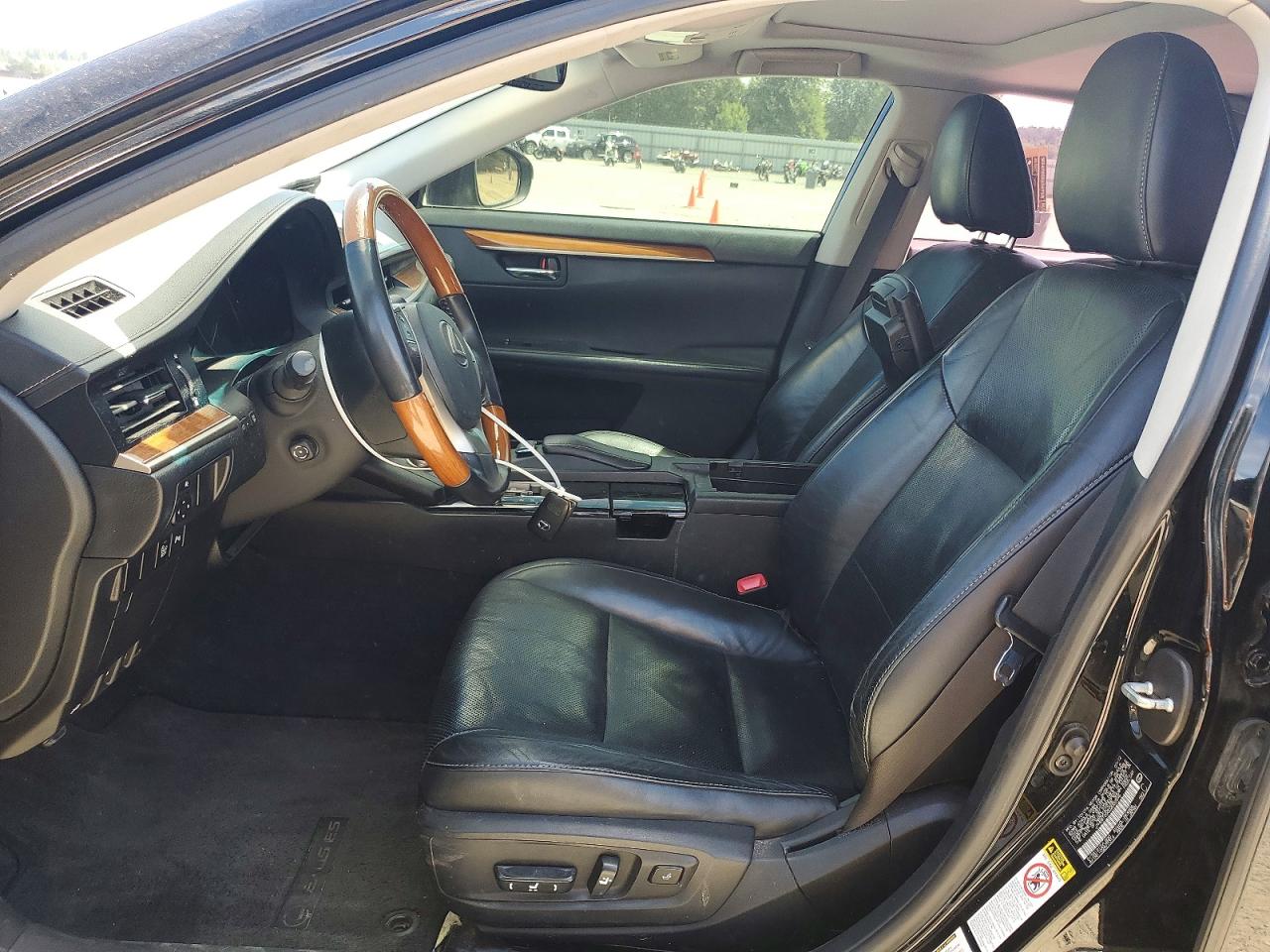 2013 Lexus Es 300h Black vin: JTHBW1GG0D2002596
