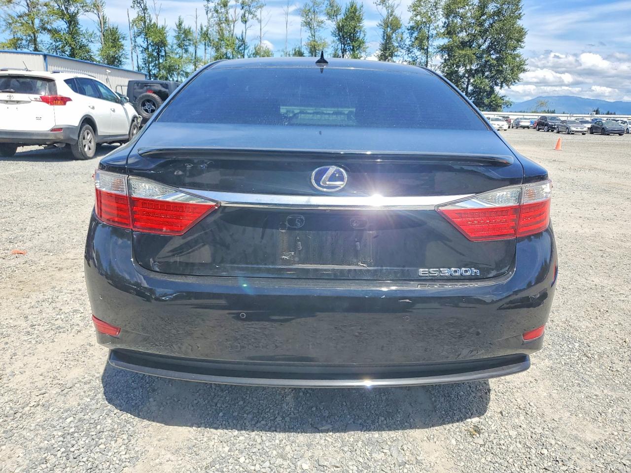 2013 Lexus Es 300h Black vin: JTHBW1GG0D2002596