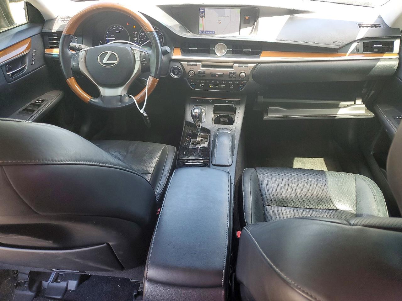 2013 Lexus Es 300h Black vin: JTHBW1GG0D2002596