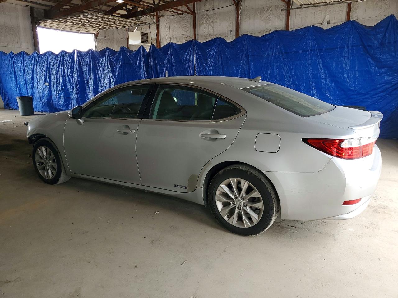 2013 Lexus Es 300h Silver vin: JTHBW1GG0D2002985