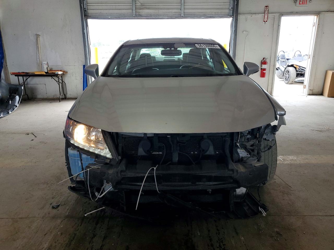 2013 Lexus Es 300h Silver vin: JTHBW1GG0D2002985