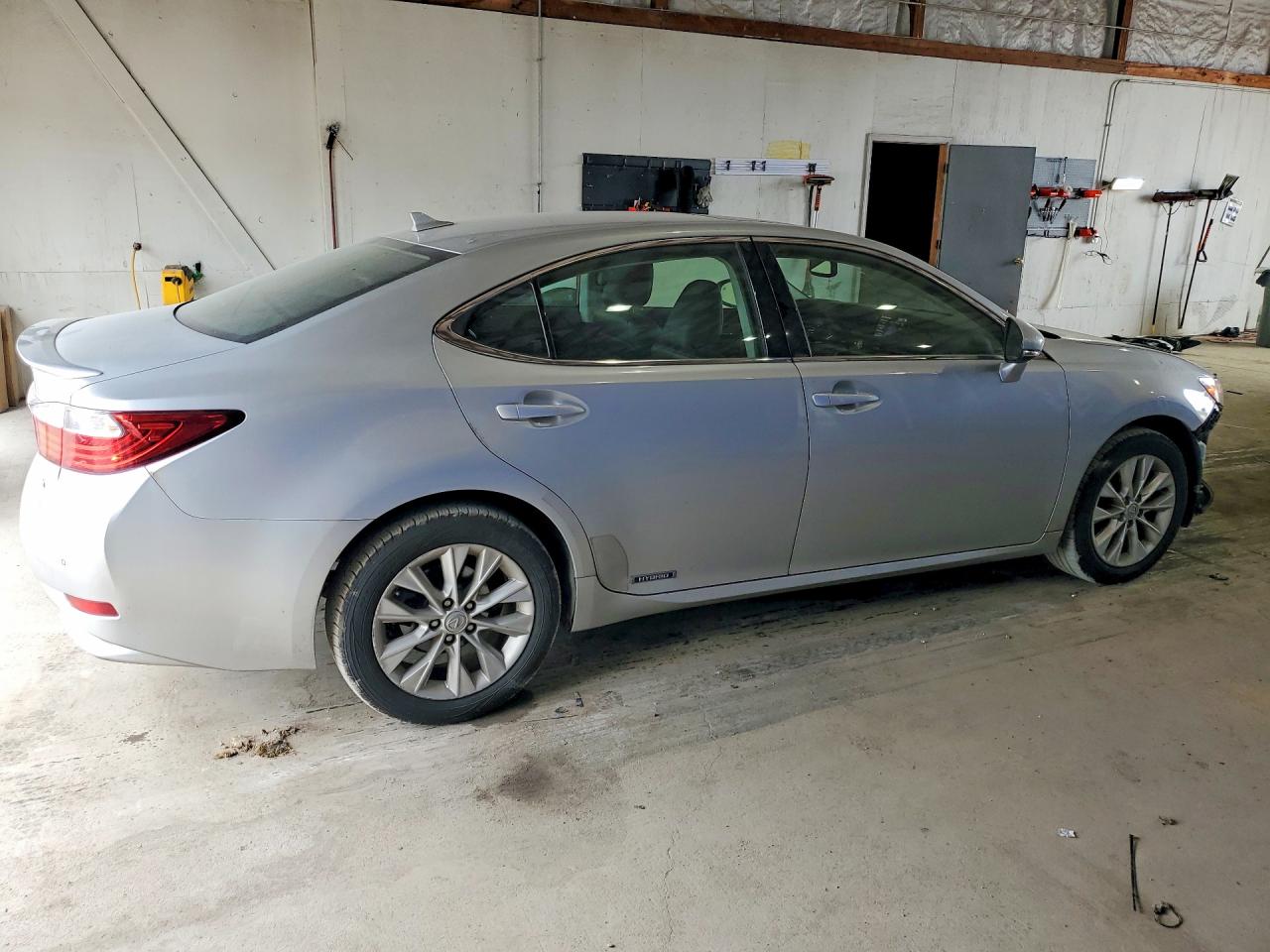 2013 Lexus Es 300h Silver vin: JTHBW1GG0D2002985