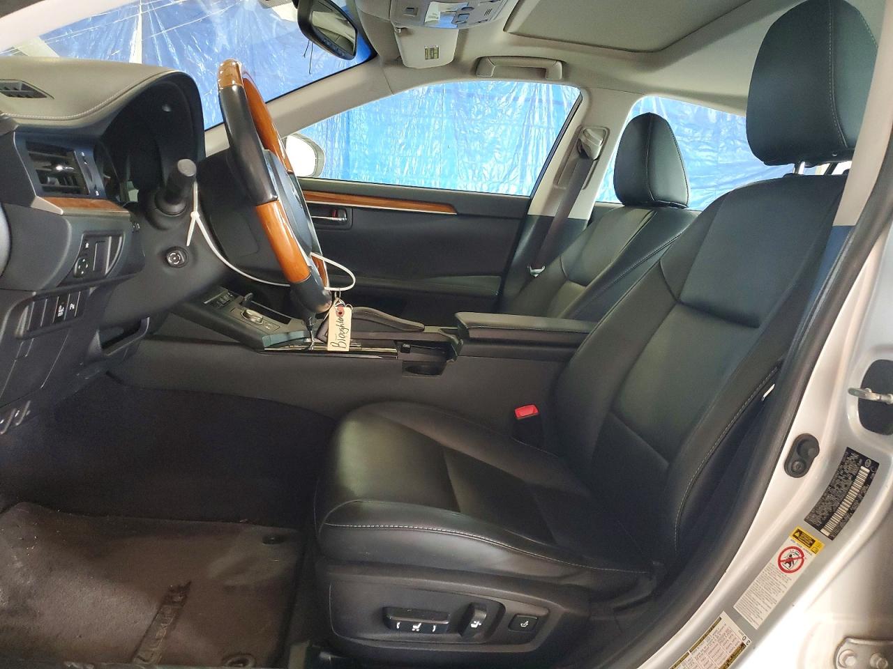 2013 Lexus Es 300h Silver vin: JTHBW1GG0D2002985