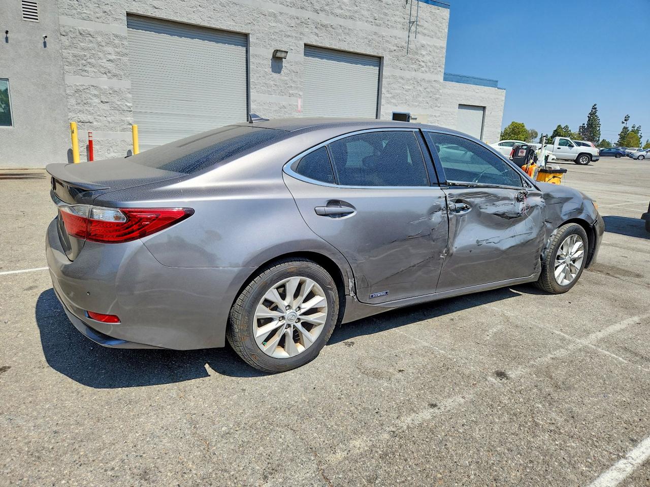 2013 Lexus Es 300h Gray vin: JTHBW1GG0D2018541