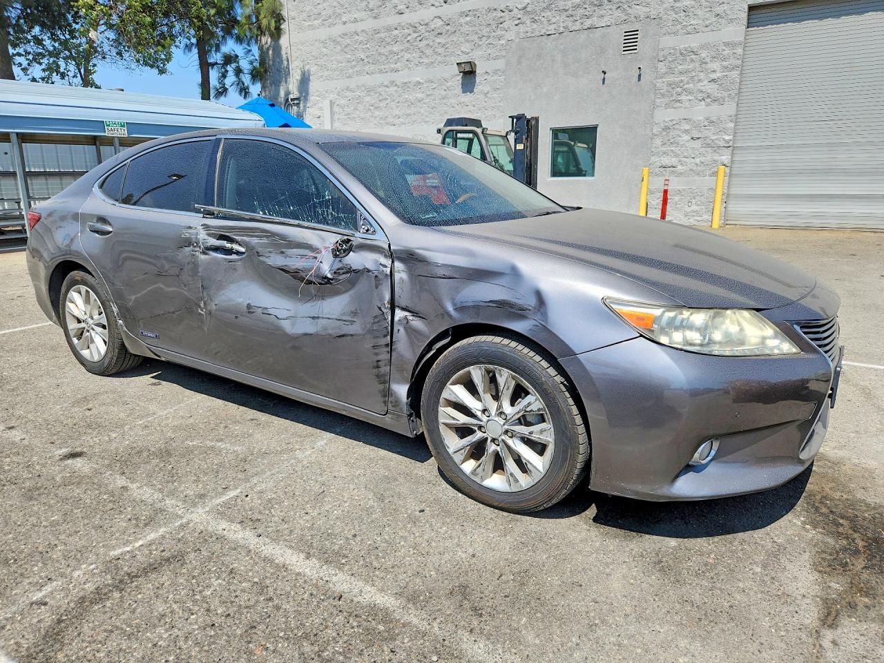2013 Lexus Es 300h Gray vin: JTHBW1GG0D2018541