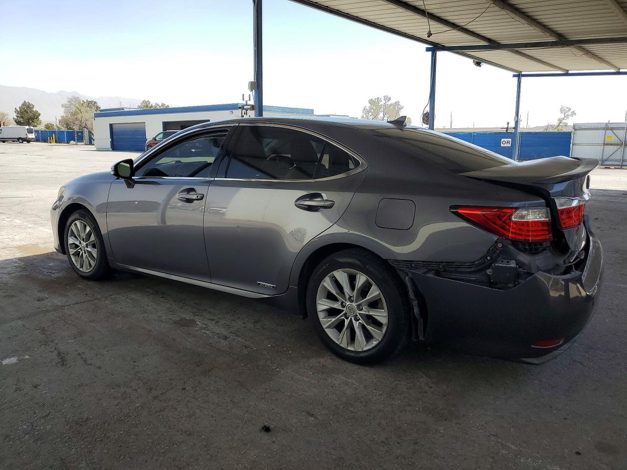 2013 Lexus Es 300h Base Gray vin: JTHBW1GG0D2023125