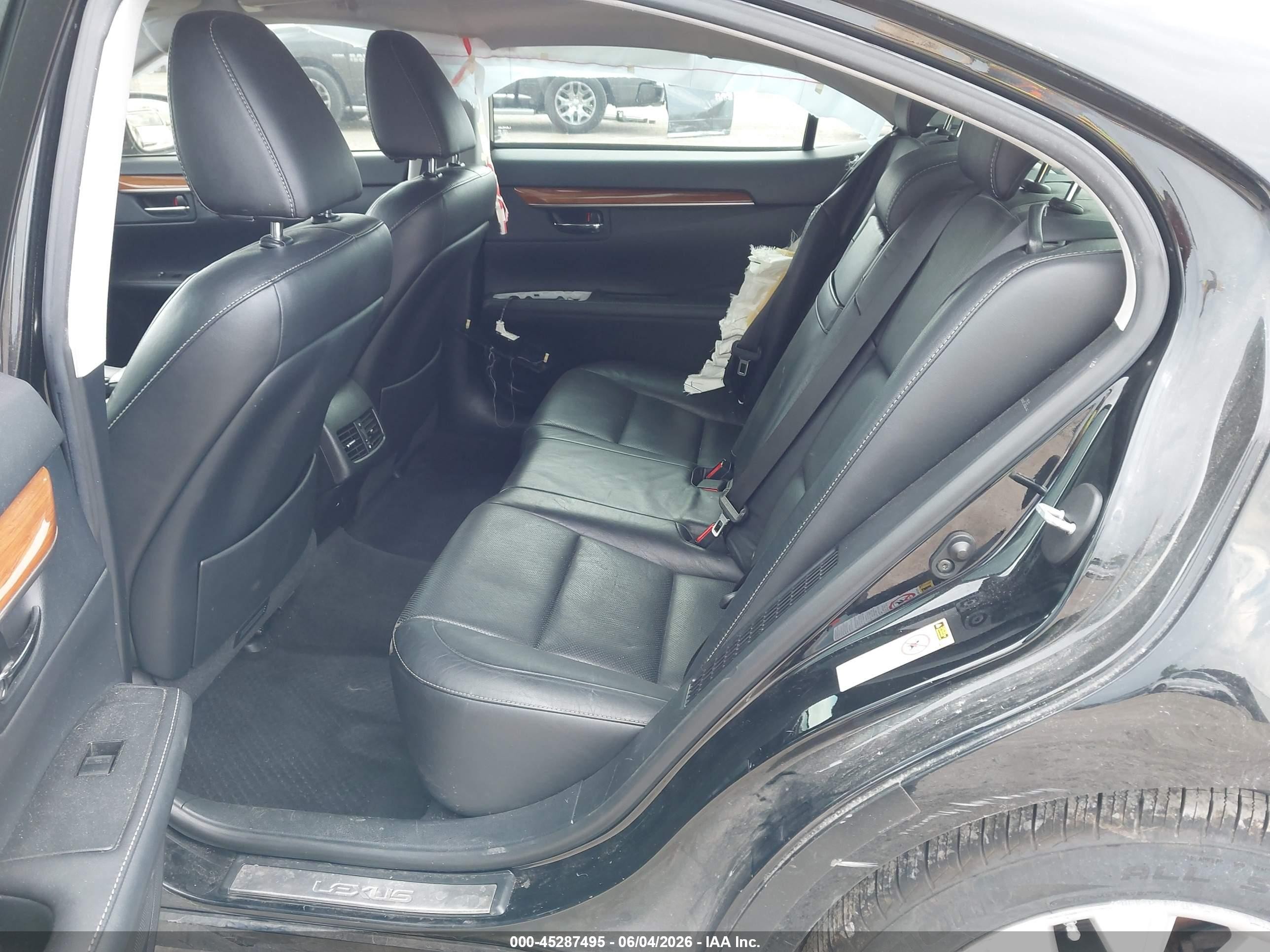 2013 Lexus Es 300h   Black vin: JTHBW1GG0D2028096