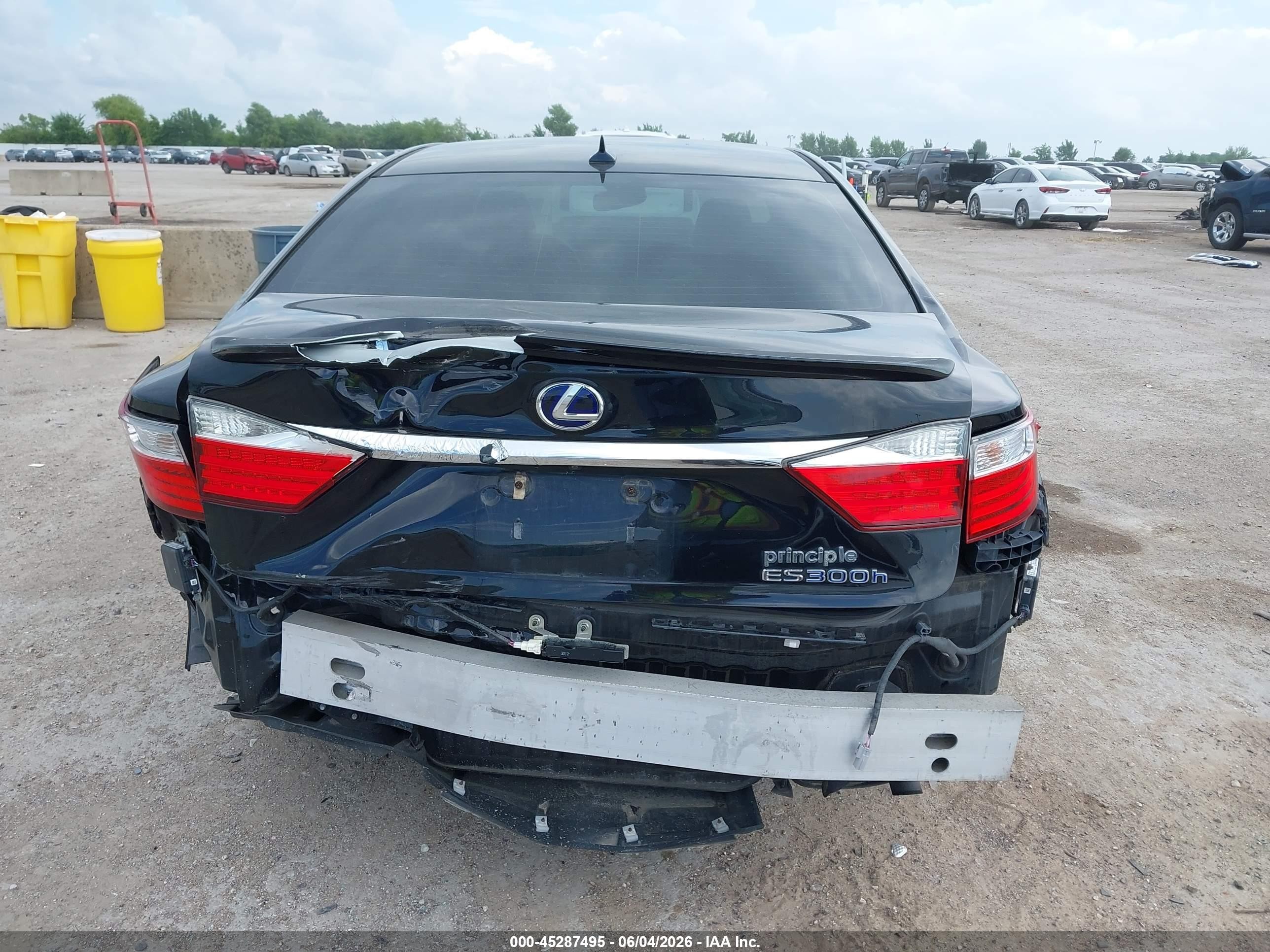 2013 Lexus Es 300h   Black vin: JTHBW1GG0D2028096