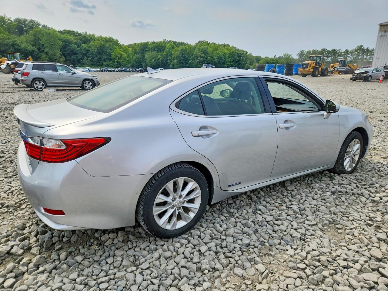 2013 Lexus Es 300h Silver vin: JTHBW1GG0D2038157