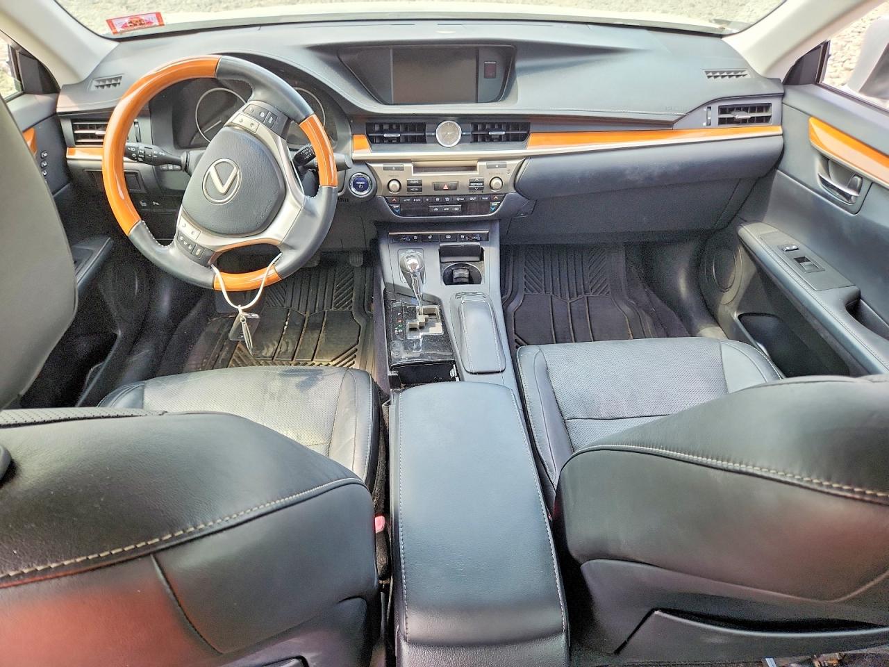 2013 Lexus Es 300h Silver vin: JTHBW1GG0D2038157