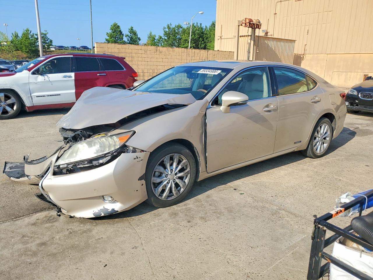 2014 Lexus Es 300h Gold vin: JTHBW1GG0E2053324