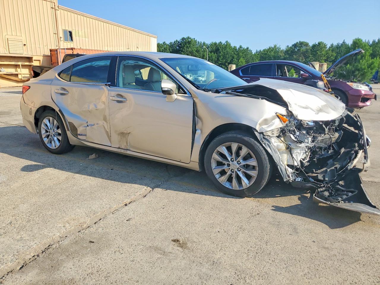 2014 Lexus Es 300h Gold vin: JTHBW1GG0E2053324