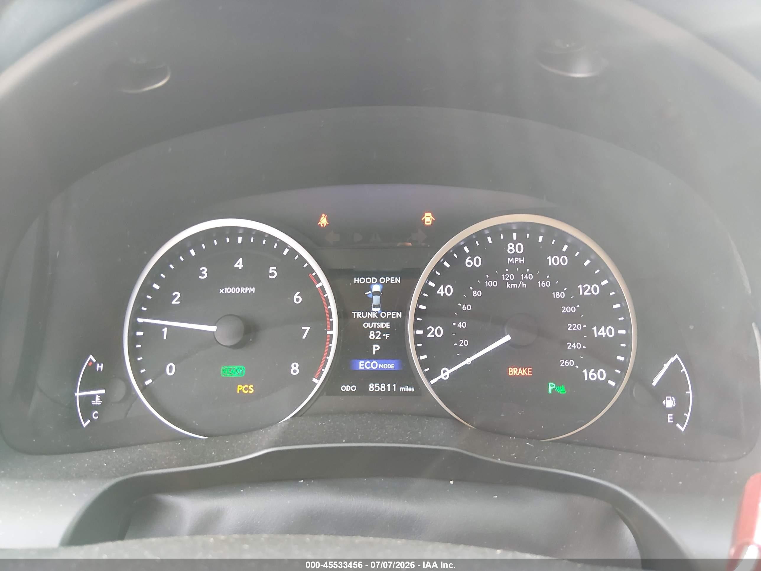 2014 Lexus Es 300h   Red vin: JTHBW1GG0E2057213