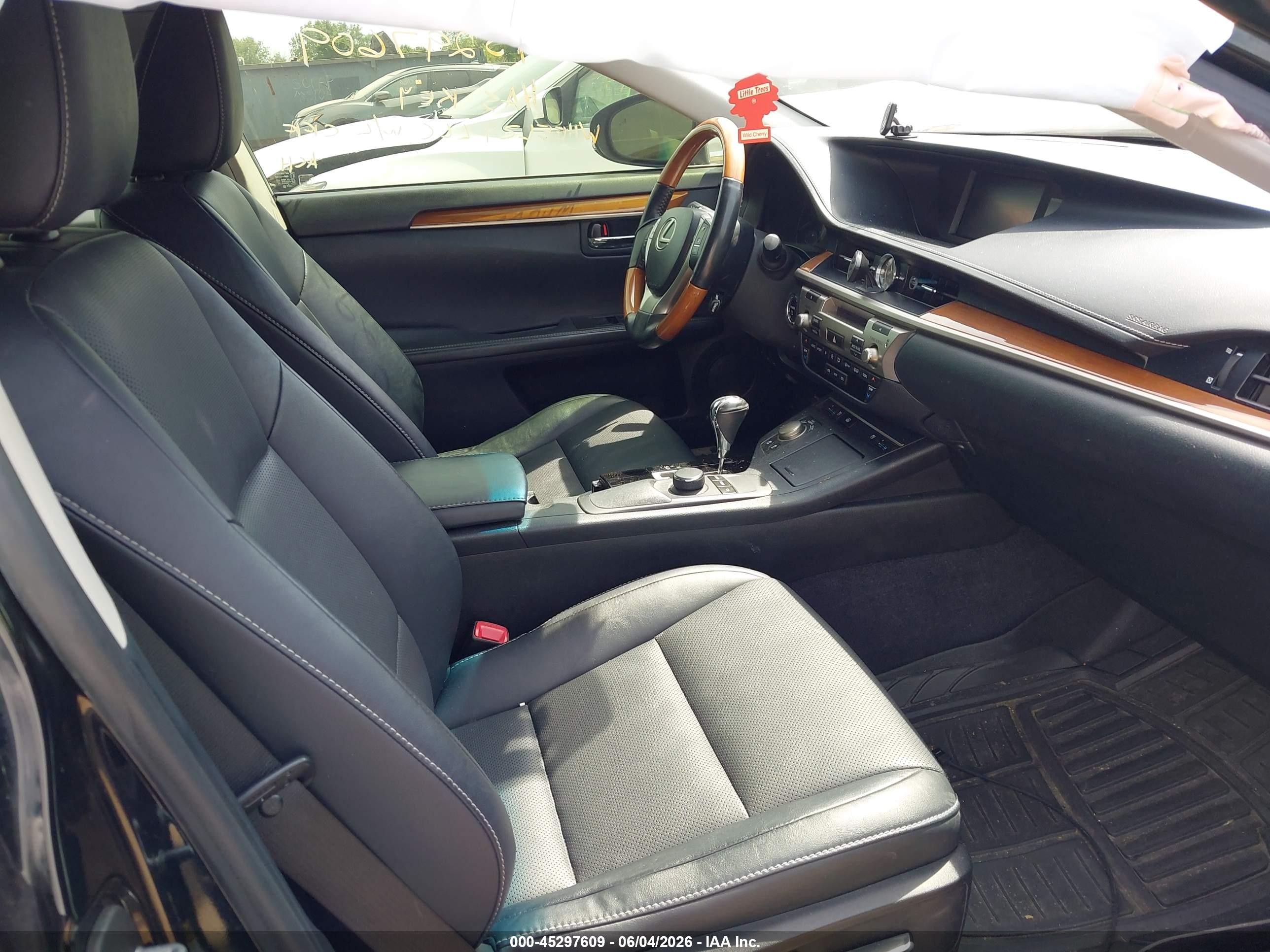 2014 Lexus Es 300h   Black vin: JTHBW1GG0E2057809