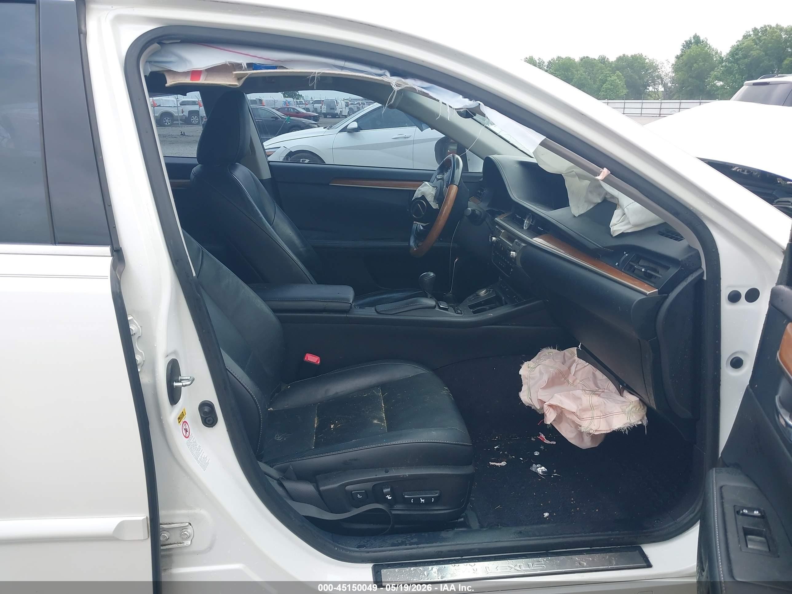 2014 Lexus Es 300h White vin: JTHBW1GG0E2059852