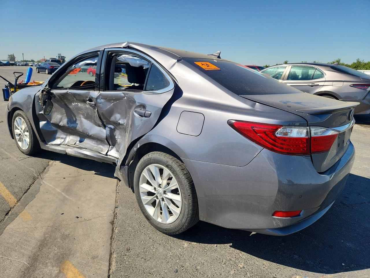 2014 Lexus Es 300h Серый vin: JTHBW1GG0E2069846