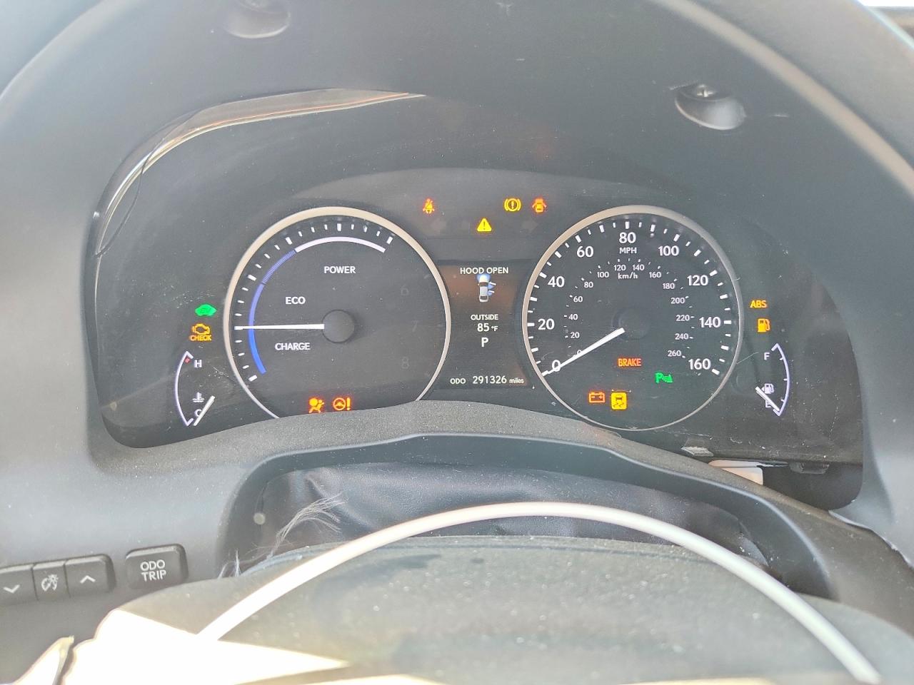2014 Lexus Es 300h Серый vin: JTHBW1GG0E2069846