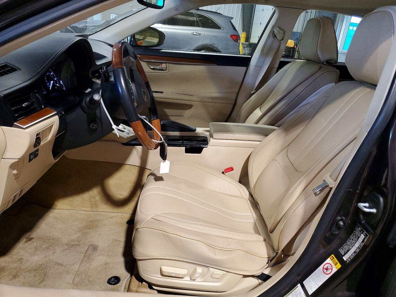 2014 Lexus Es 300h Brown vin: JTHBW1GG0E2073315