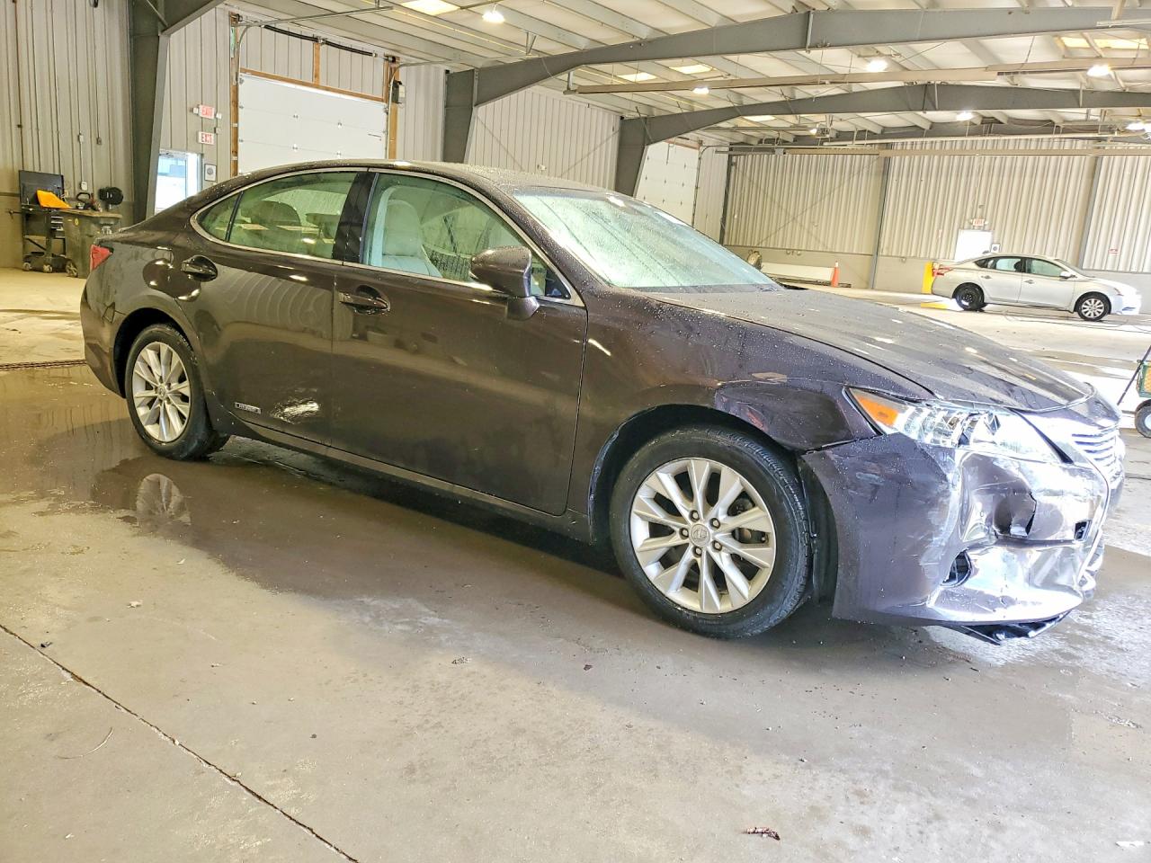 2014 Lexus Es 300h Brown vin: JTHBW1GG0E2073315