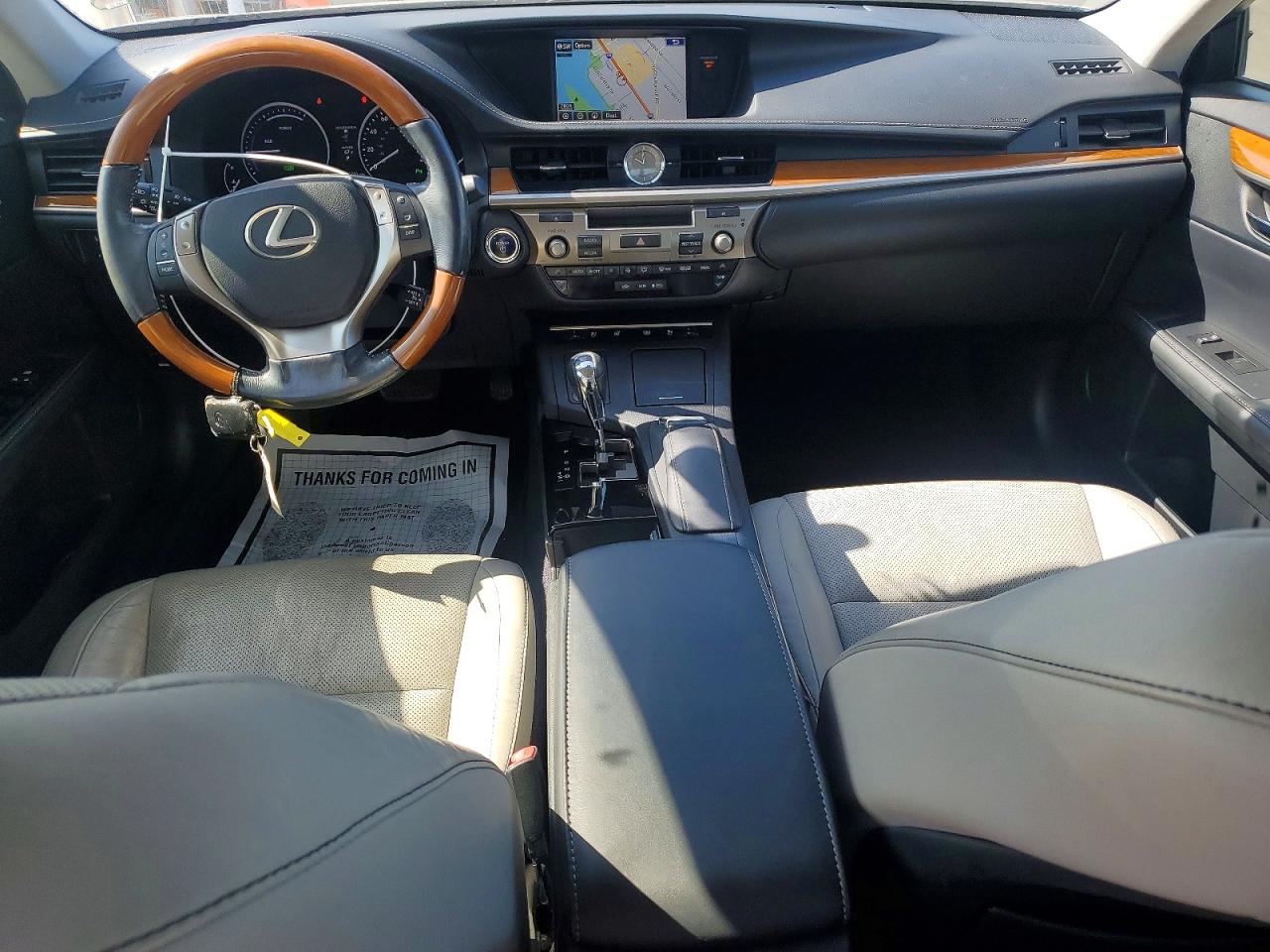 2015 Lexus Es 300h Silver vin: JTHBW1GG0F2100336