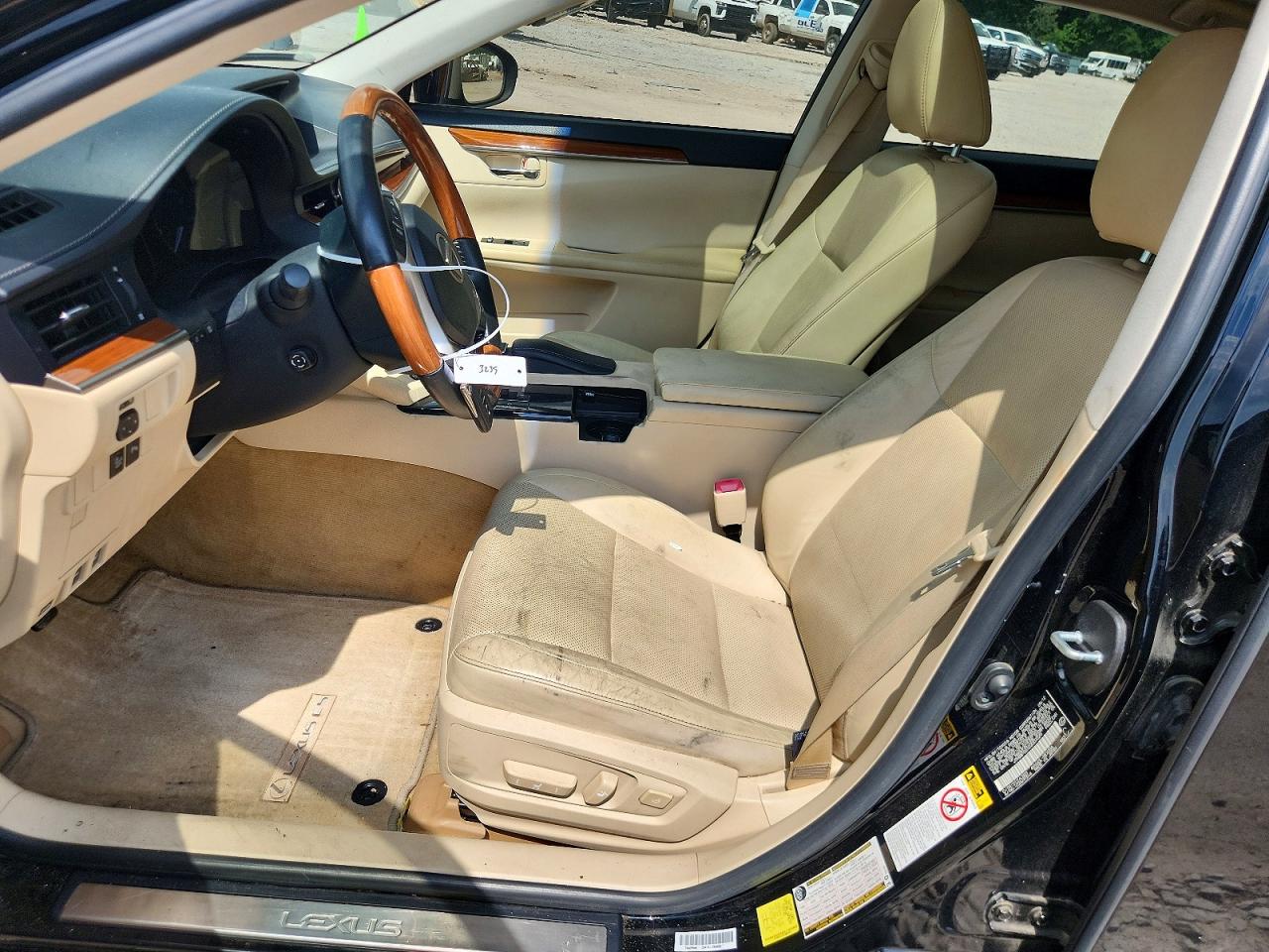 2013 Lexus Es 300h Black vin: JTHBW1GG1D2007029