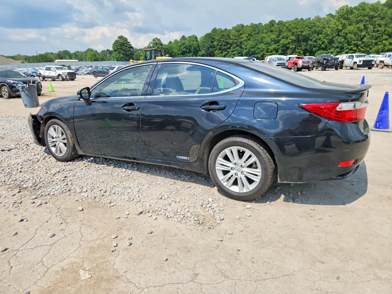 2013 Lexus Es 300h Black vin: JTHBW1GG1D2007029
