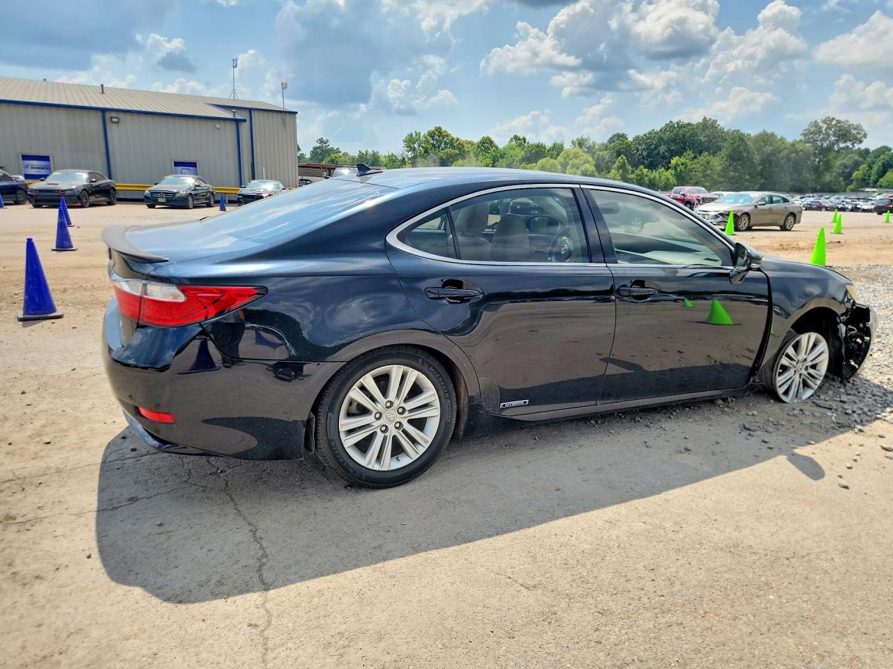 2013 Lexus Es 300h Black vin: JTHBW1GG1D2007029