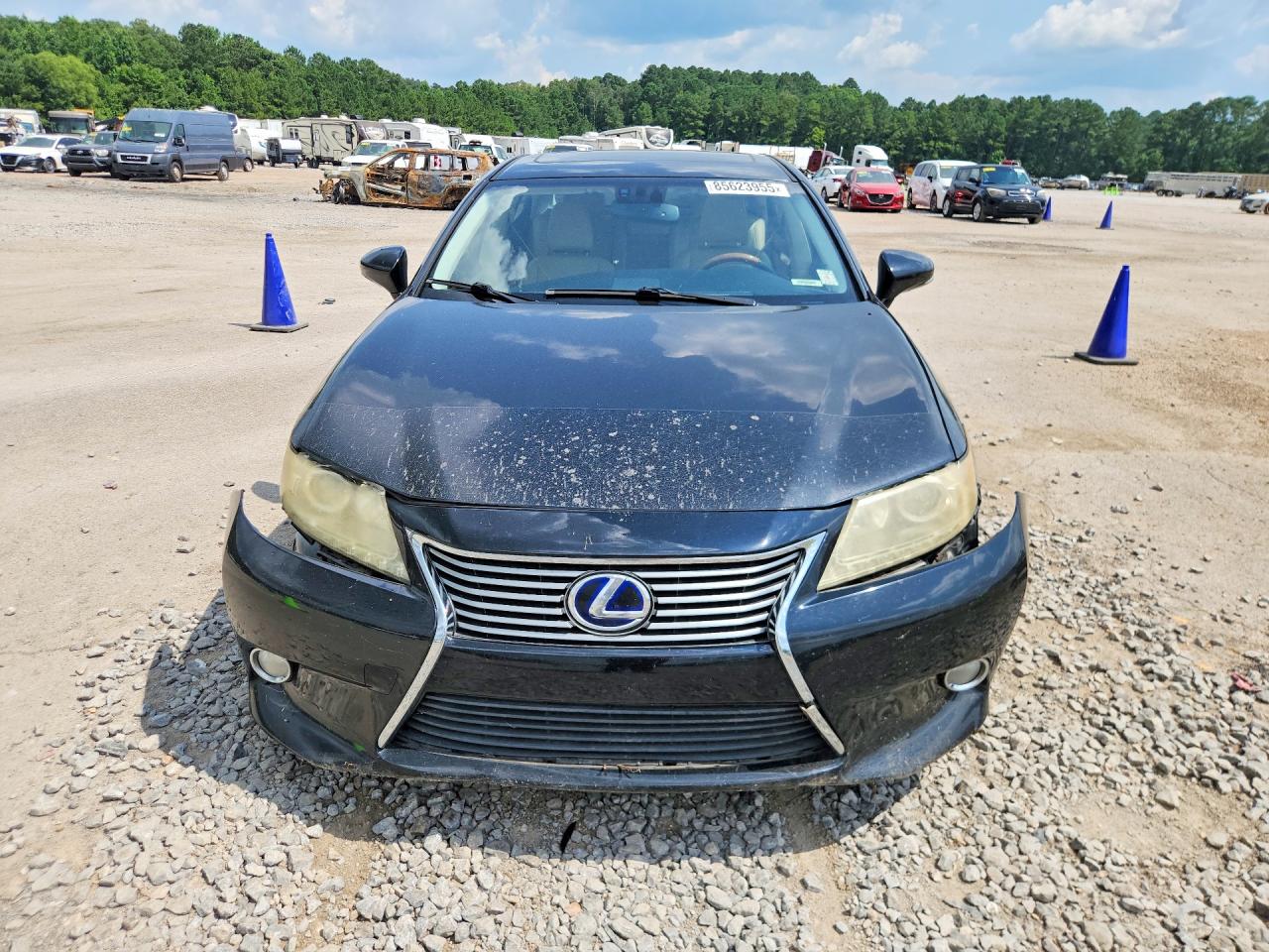 2013 Lexus Es 300h Black vin: JTHBW1GG1D2007029