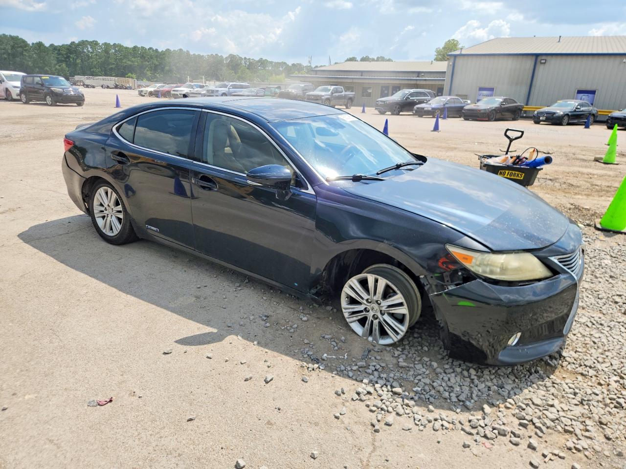 2013 Lexus Es 300h Black vin: JTHBW1GG1D2007029