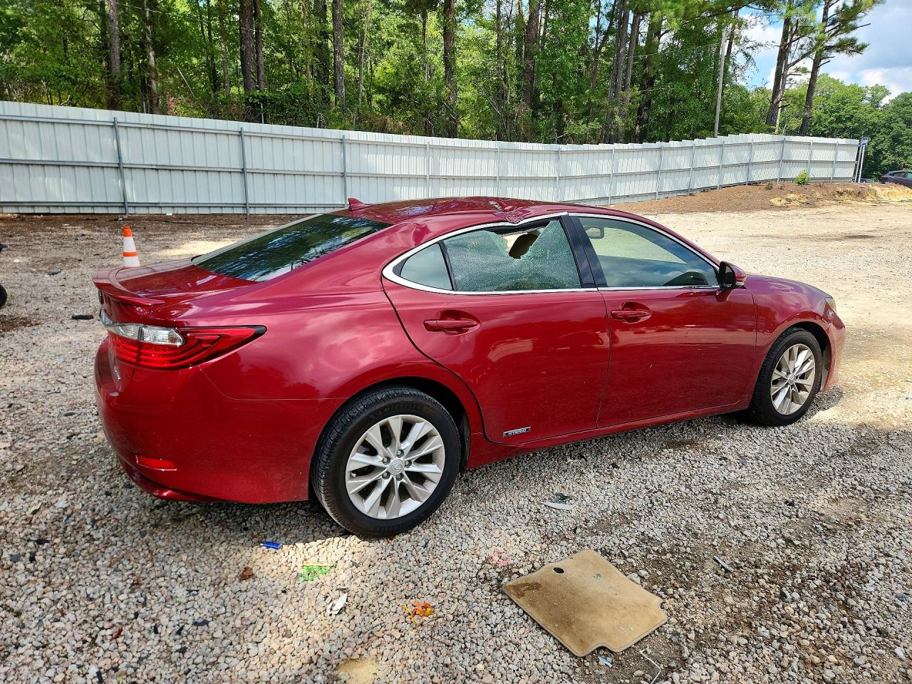 2013 Lexus Es 300h Burgundy vin: JTHBW1GG1D2032304