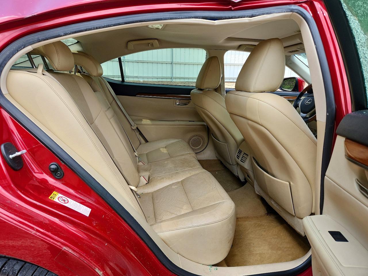 2013 Lexus Es 300h Burgundy vin: JTHBW1GG1D2032304