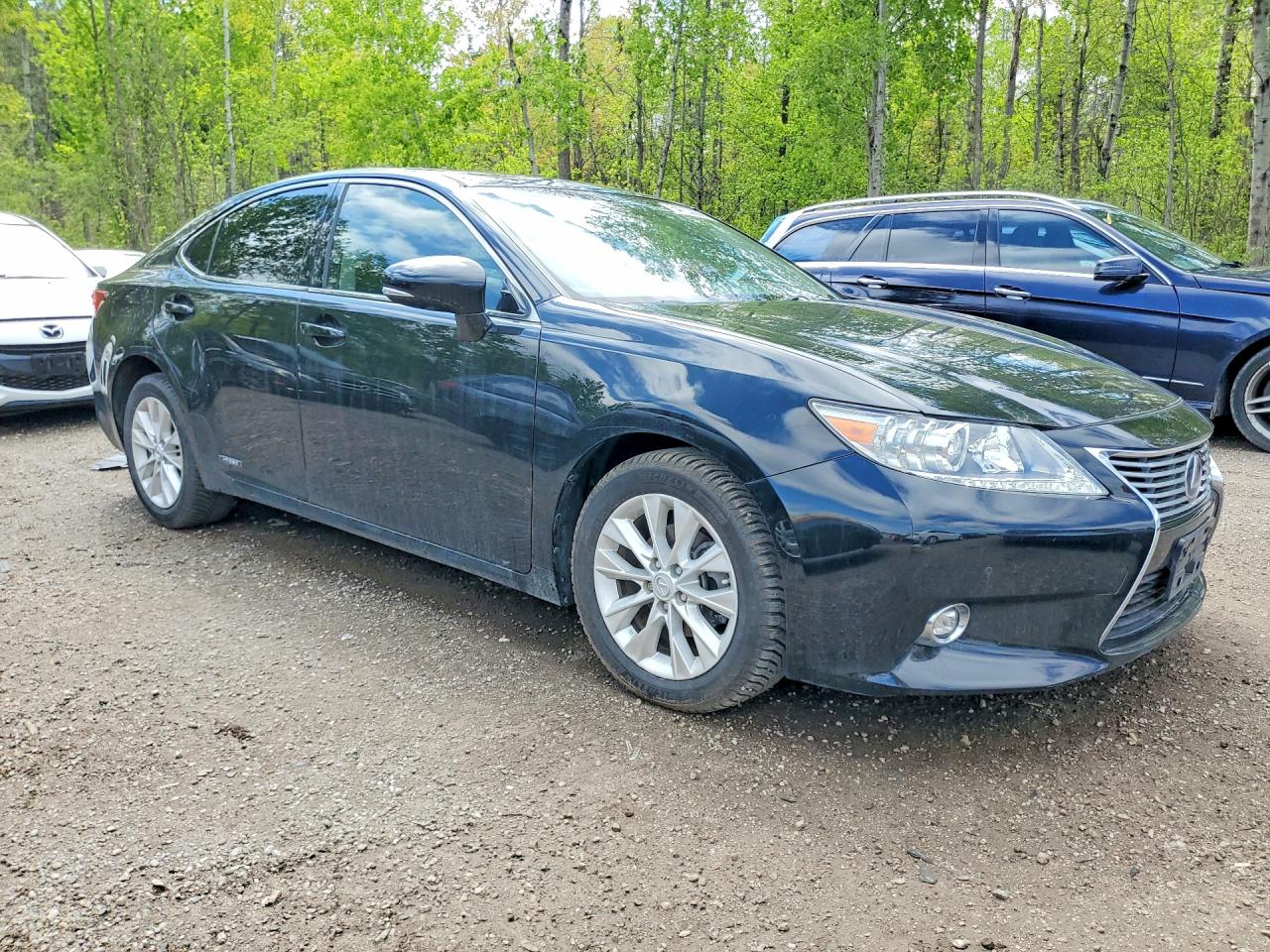 2014 Lexus Es 300h Black vin: JTHBW1GG1E2042171