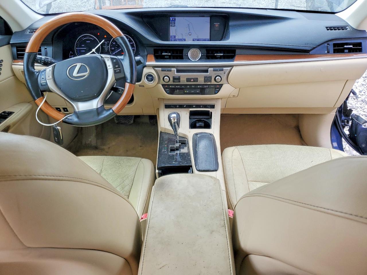 2014 Lexus Es 300h Blue vin: JTHBW1GG1E2050657
