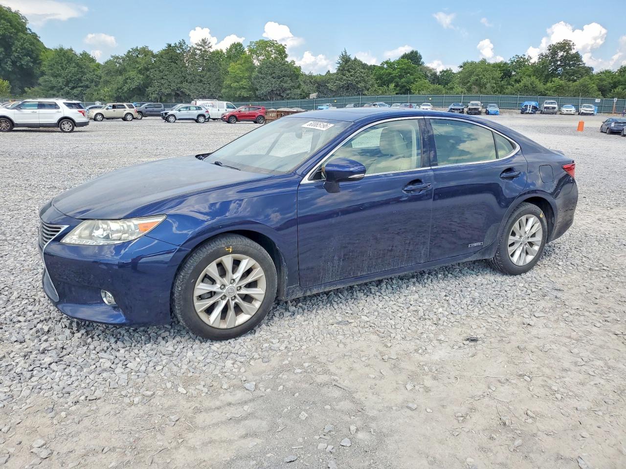 2014 Lexus Es 300h Blue vin: JTHBW1GG1E2050657