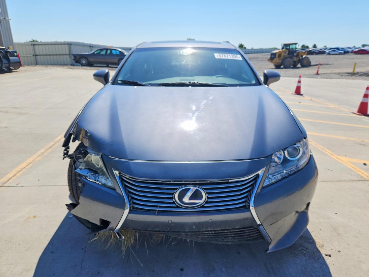 2014 Lexus Es 300h Charcoal vin: JTHBW1GG1E2051422