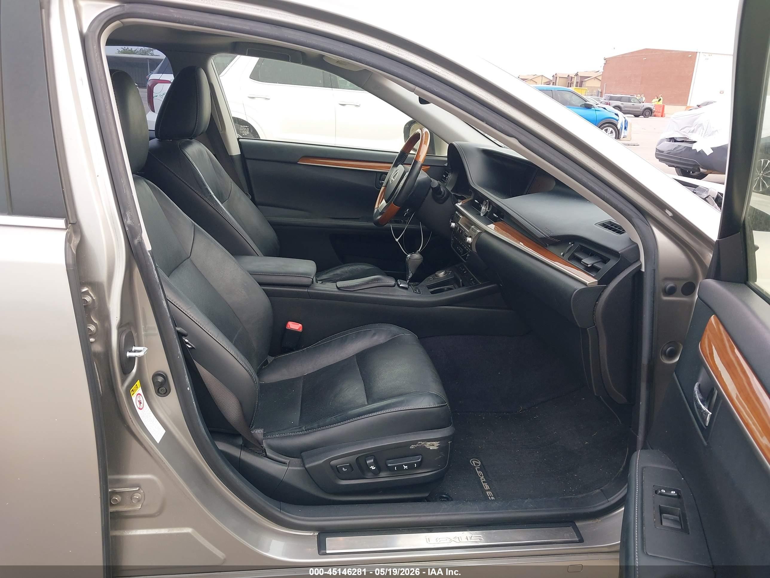 2015 Lexus Es 300h   Gray vin: JTHBW1GG1F2087693