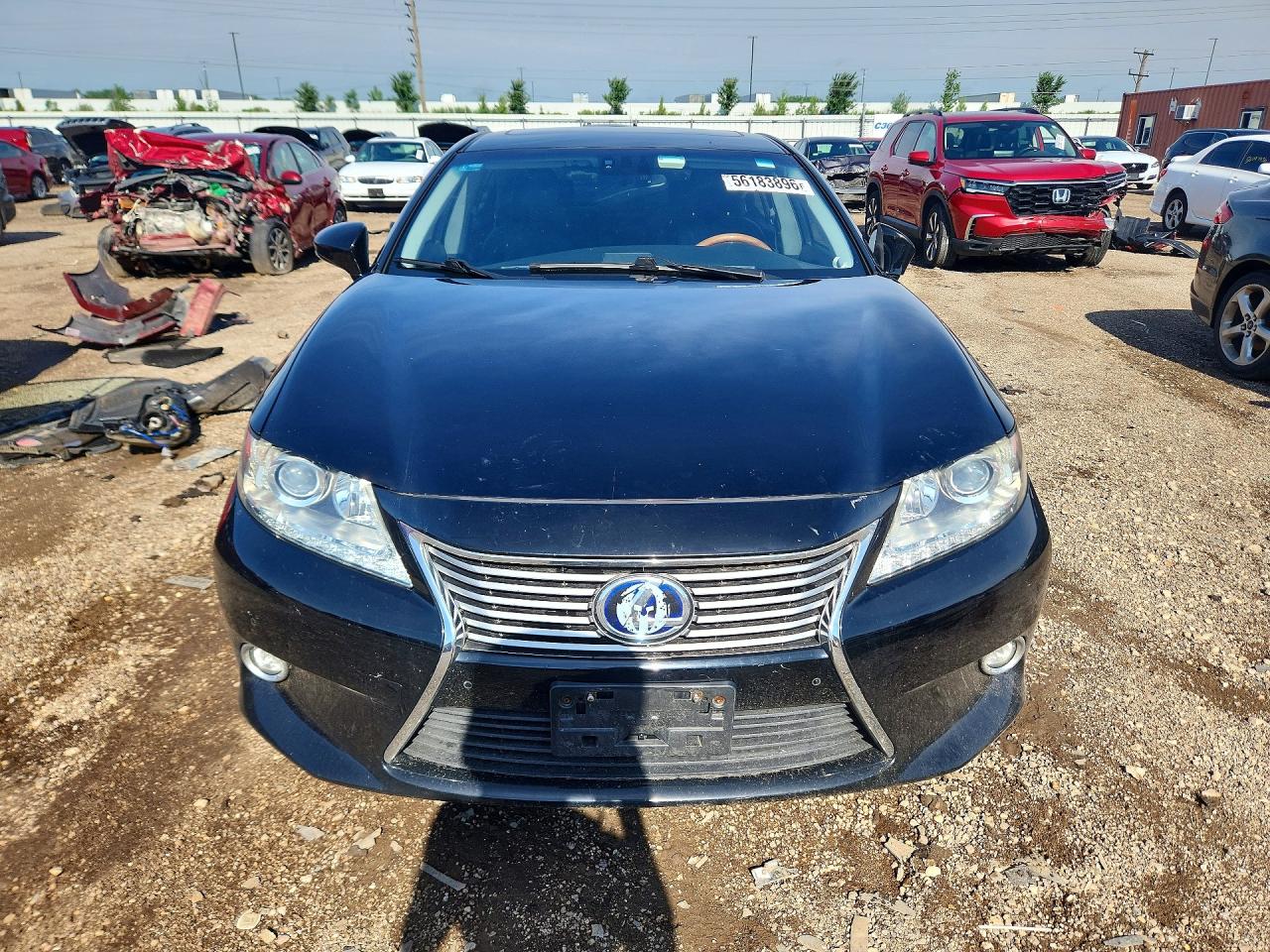 2015 Lexus Es 300h Black vin: JTHBW1GG1F2088102