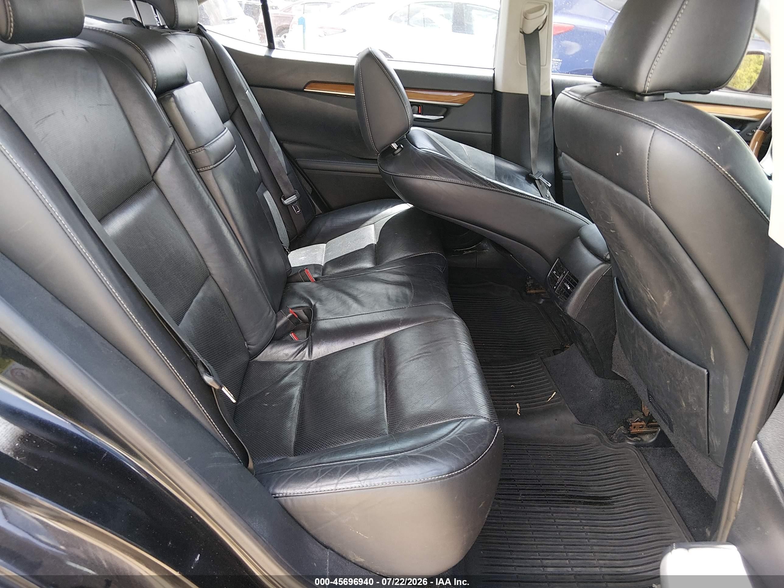 2015 Lexus Es 300h   Black vin: JTHBW1GG1F2098144