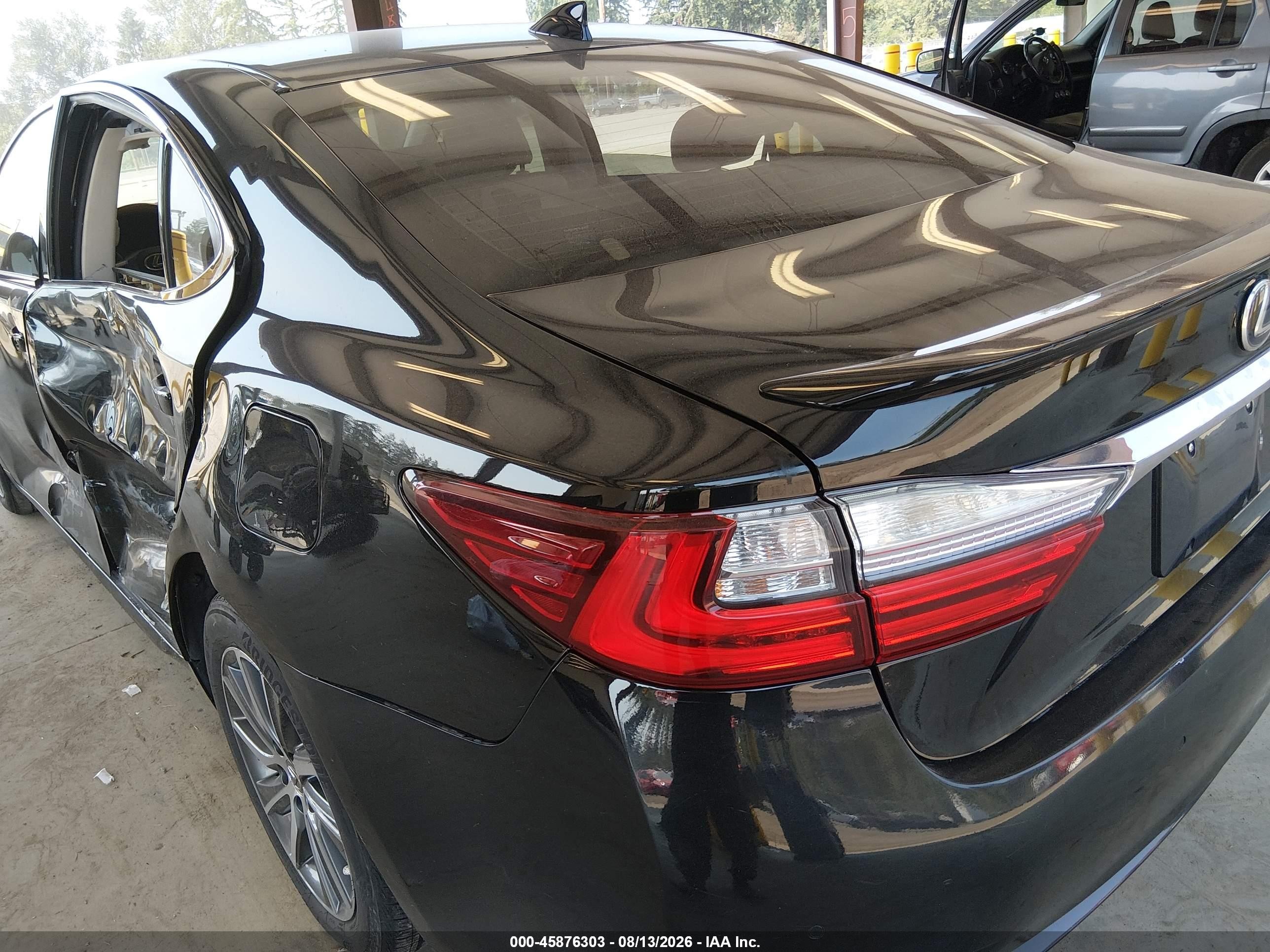 2017 Lexus Es 300h   Black vin: JTHBW1GG1H2145045