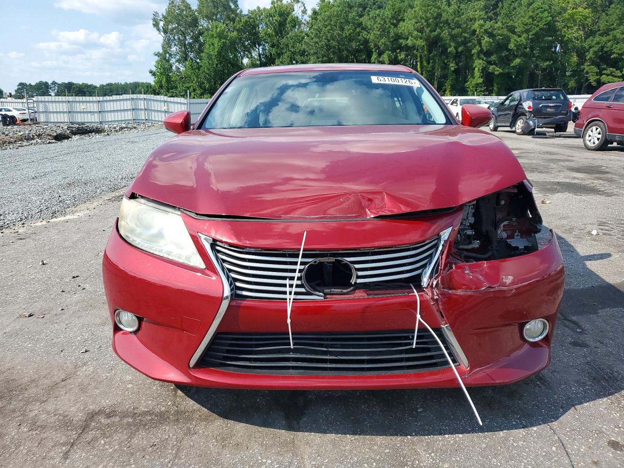 2013 Lexus Es 300h Red vin: JTHBW1GG2D2006939