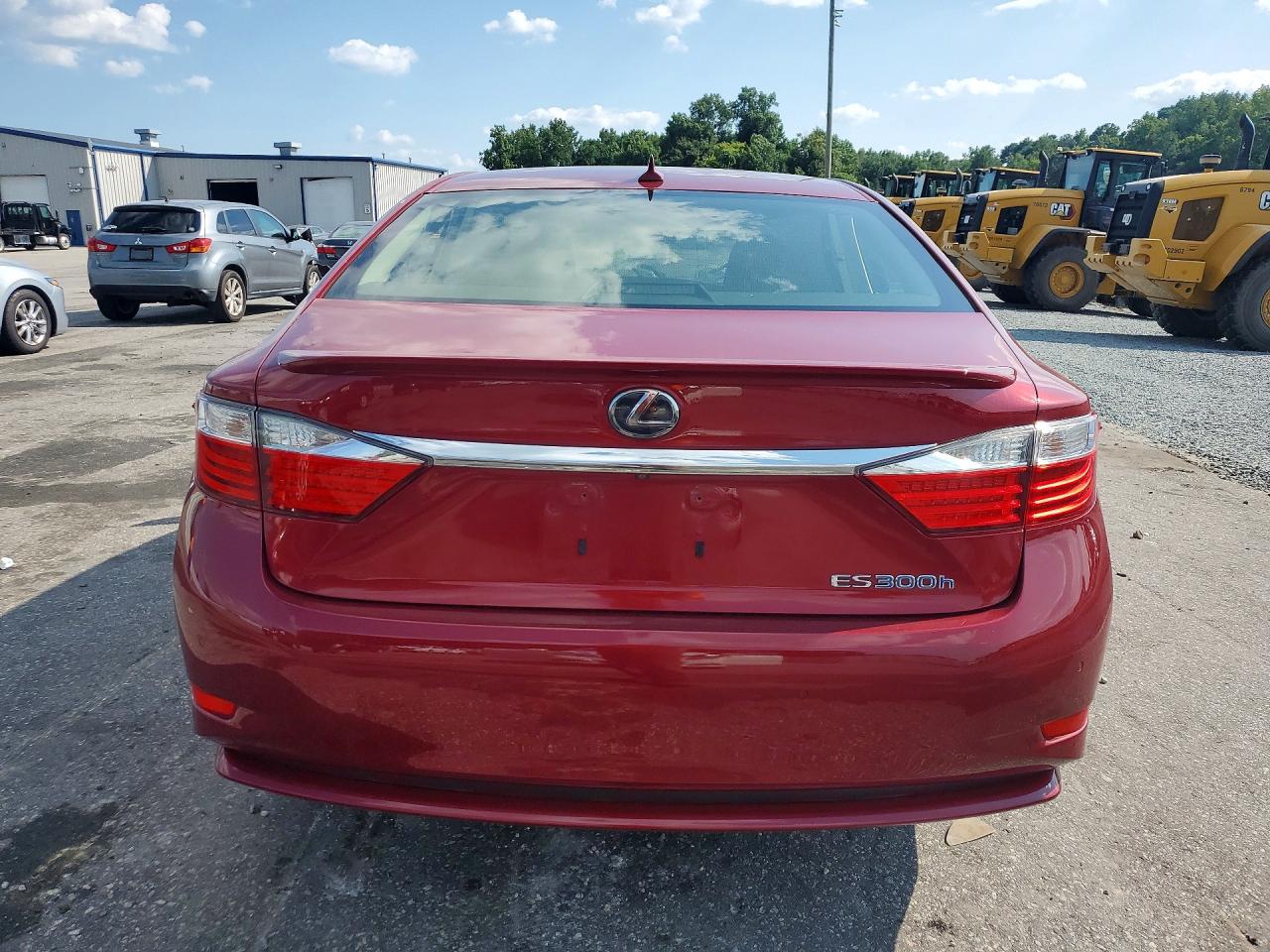 2013 Lexus Es 300h Red vin: JTHBW1GG2D2006939