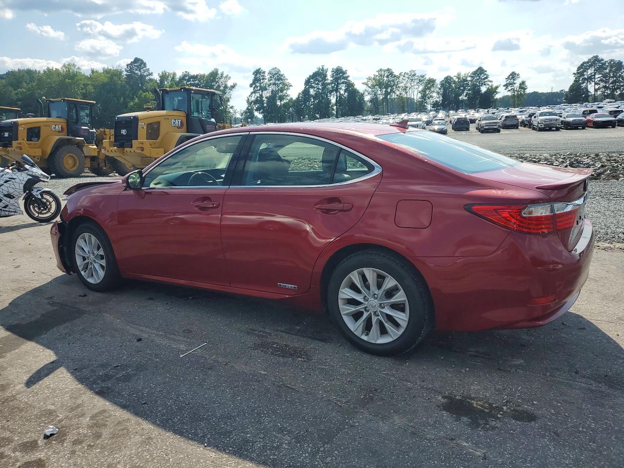 2013 Lexus Es 300h Red vin: JTHBW1GG2D2006939